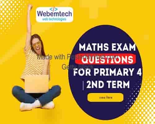 Maths Exam Questions For primary 4 | 2nd Term